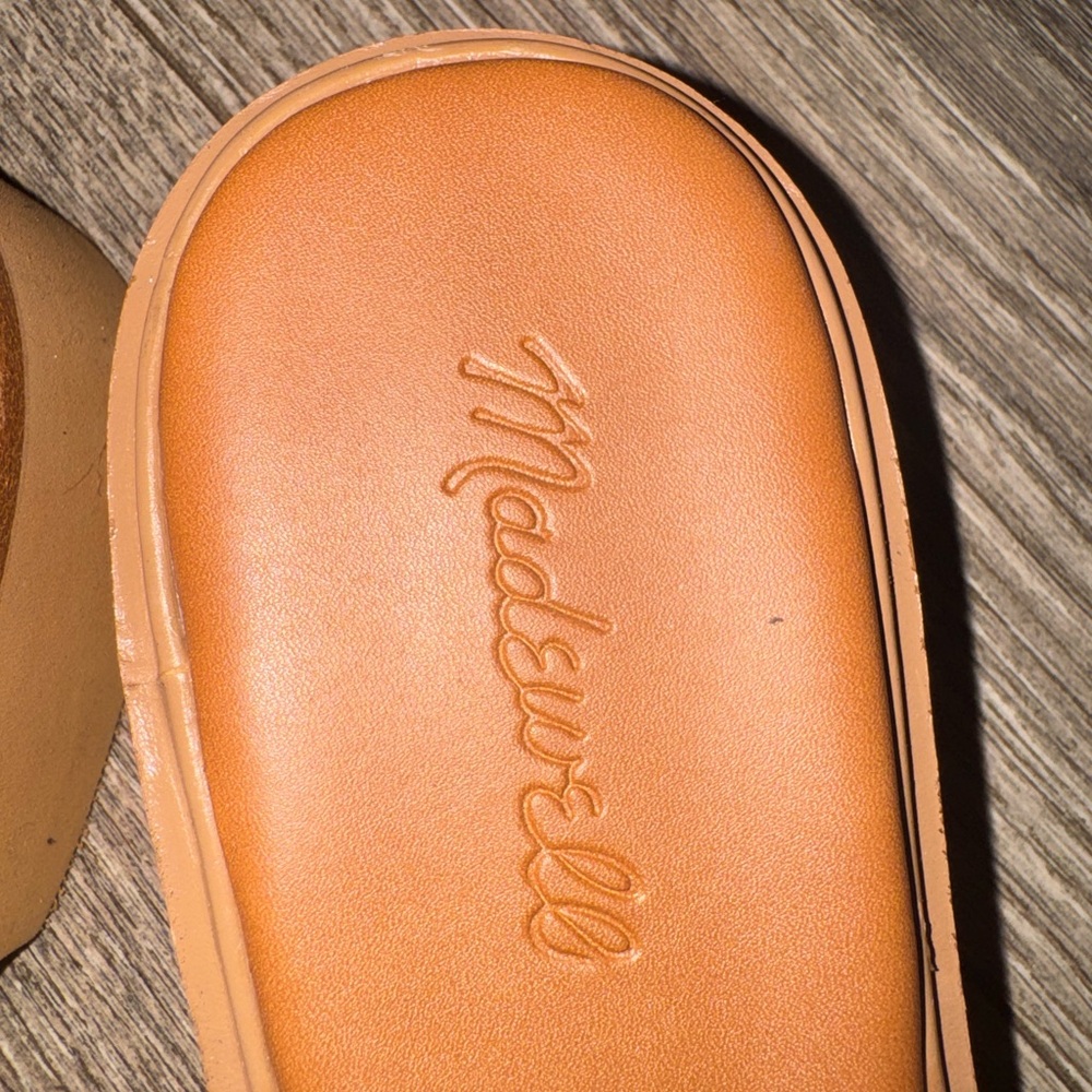 Madewell the Alina platform Crossover Slide Sandals - Picture 3 of 5